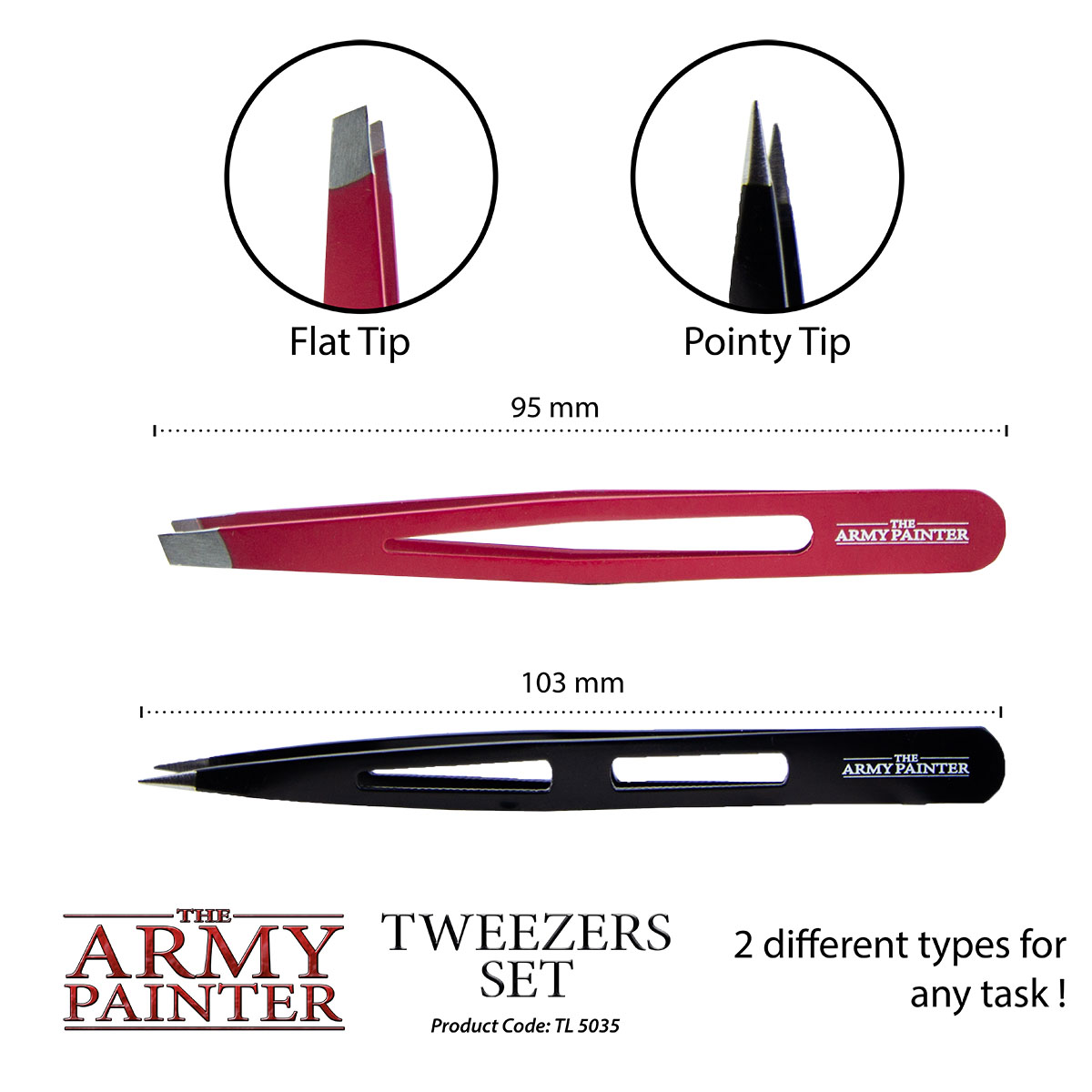 Army Painter Tools - Tweezers Set